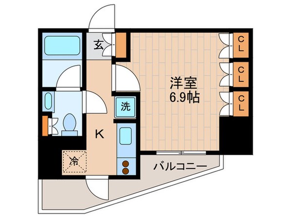 コンフォリア西蒲田の物件間取画像